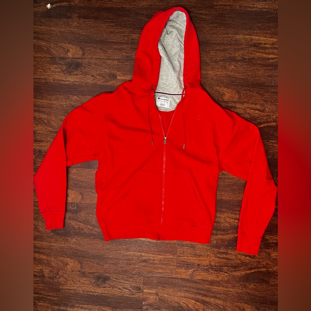 Vintage **Champion Hoodie** Zip-Up Men's Jacket